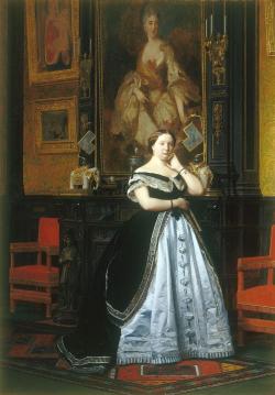 Portrait de la baronne Nathaniel de Rothschild - Jean-Léon Gérôme