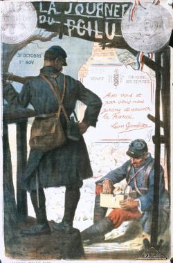 deux soldats au front