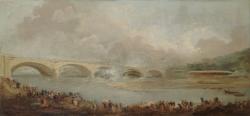 Le décintrement du pont de Neuilly